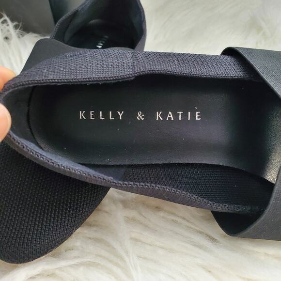 Kelly & Katie Black Slip On Ballet Flats 7.5 - Picture 8 of 8